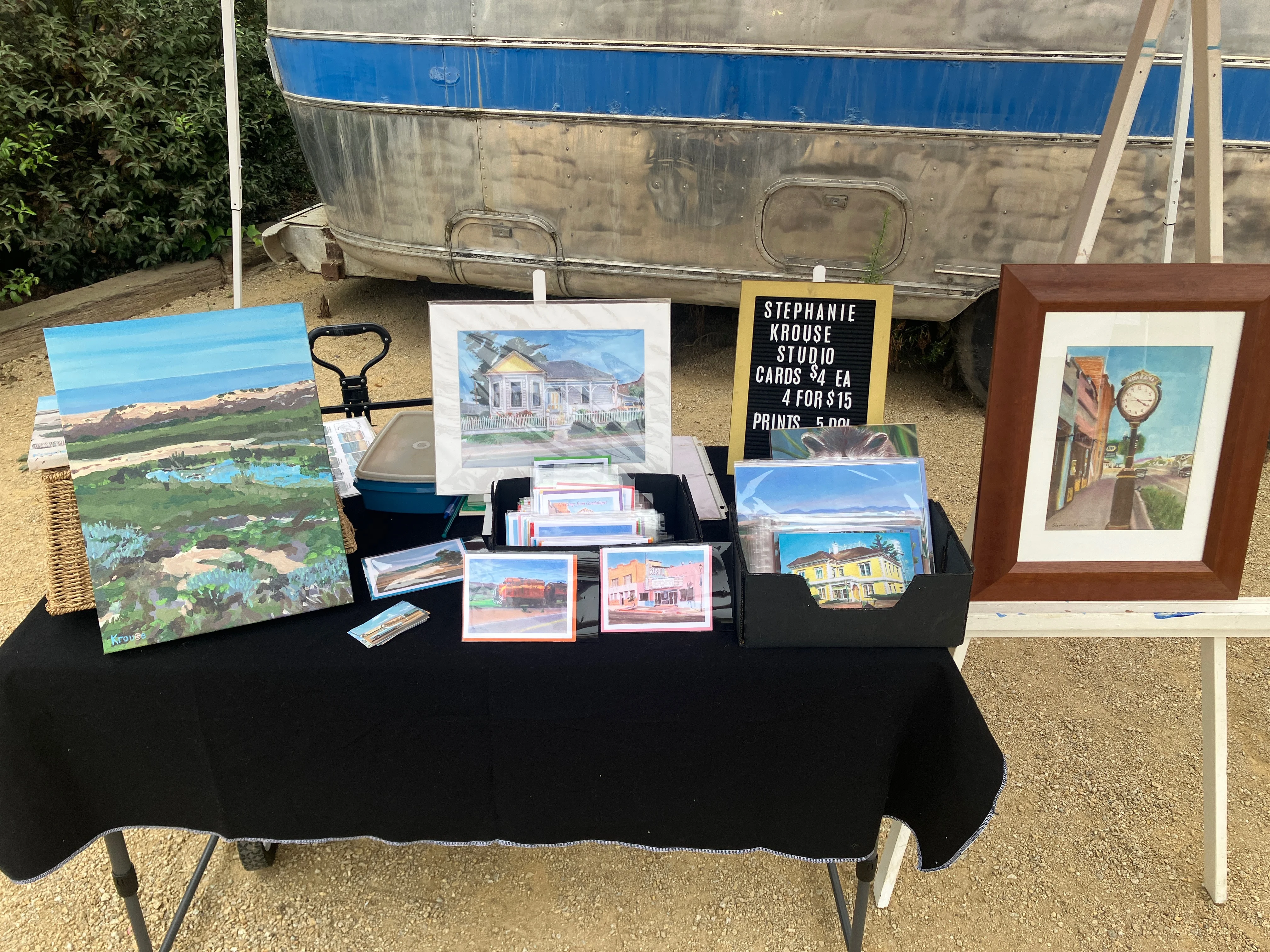 Stephanie Krouse artwork featuring Central Coast landscapes