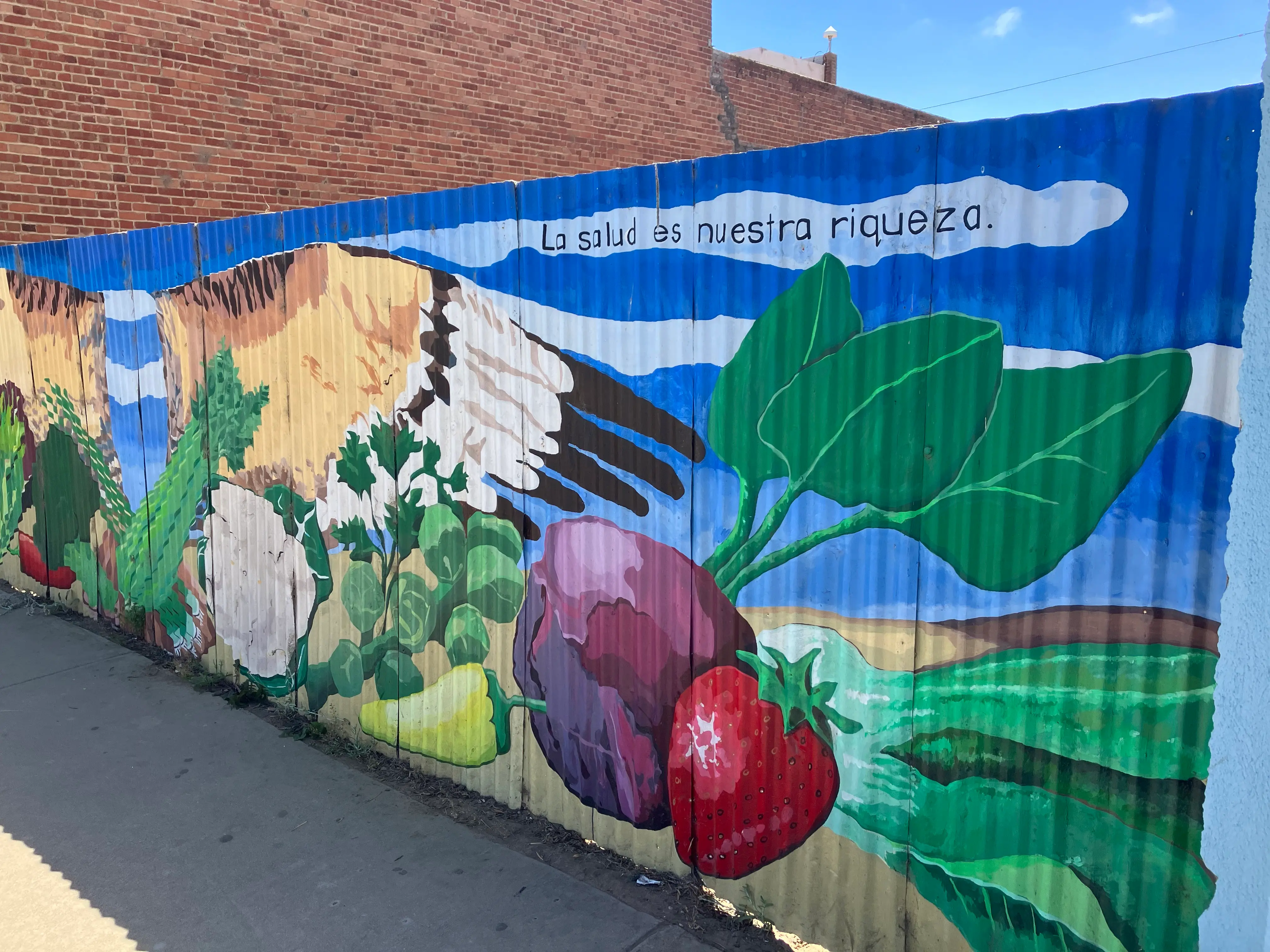Community Mural in Guadalupe