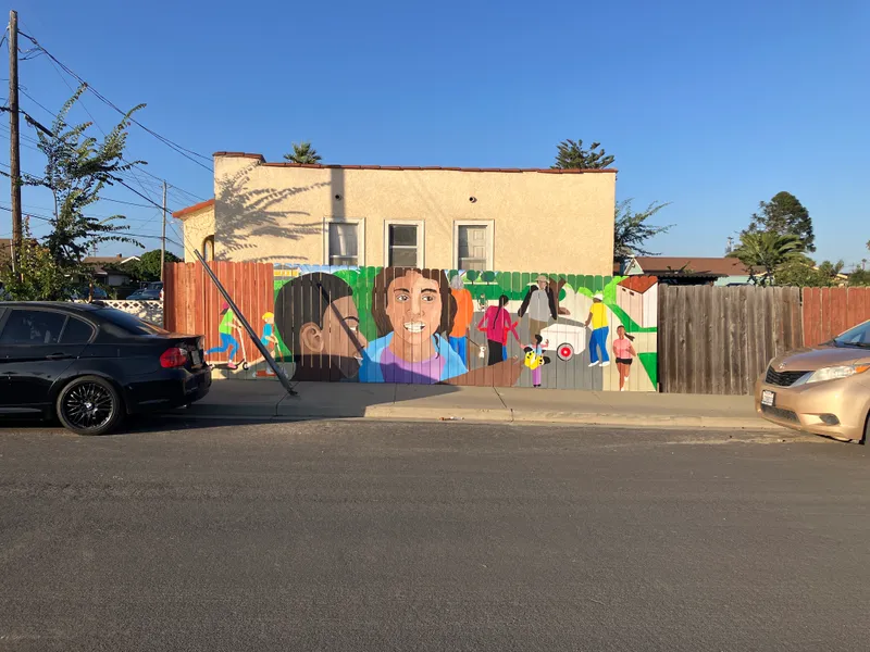 Community Mural in Guadalupe (in progress)